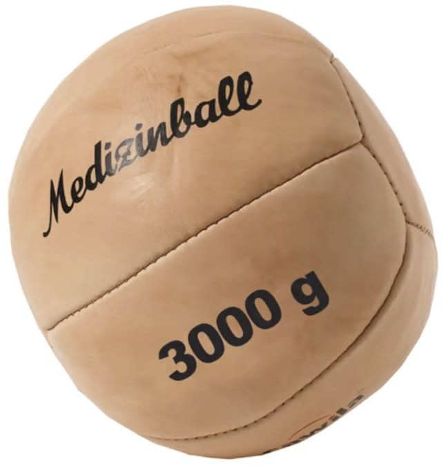 Medicinbal Cawila Leather medicine ball PRO 3.0 kg