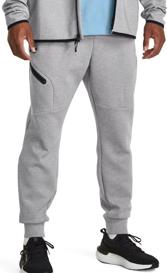 Nohavice Under Armour UA Unstoppable Flc Joggers-GRY