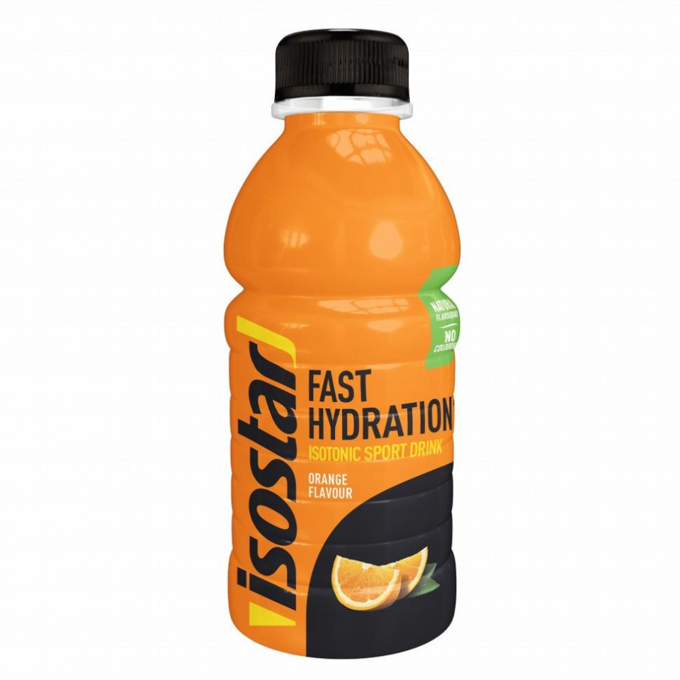 Power a energy drinky ISOSTAR 500ml PET Orange