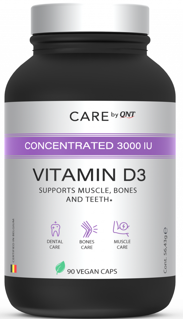 Vitamíny a minerály QNT VITAMIN D3 90 SOFTGEL CAPS